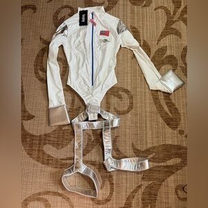 FORPLAY White and Blue Sexy Space Costume, BNWT! Size small